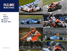 Tablet Screenshot of flex-box-racing.com